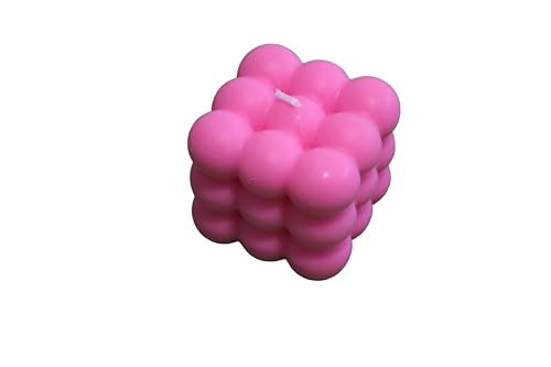 Bubble-Design – Handgefertigte Kerze / Handmade Candle / Bougie artisanale / Lumânare artizanală / Vela artesanal