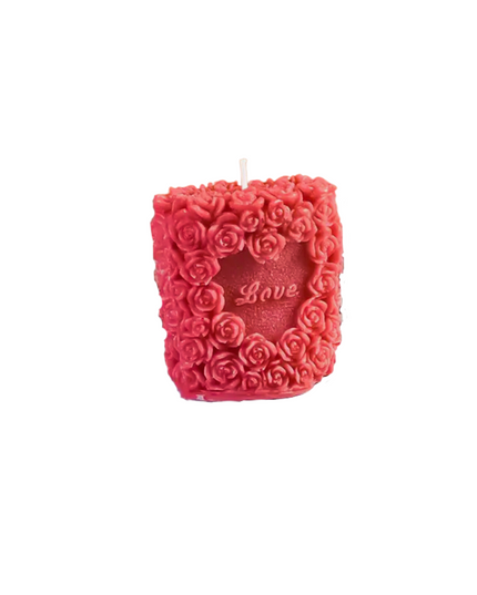Blossoming Love – Lumânare artizanală / Handmade Candle / Bougie artisanale / Lumânare artizanală / Vela artesanal