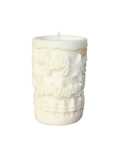 Christmas Relief – Lumânare artizanală / Handmade Candle / Bougie artisanale / Lumânare artizanală / Vela artesanal