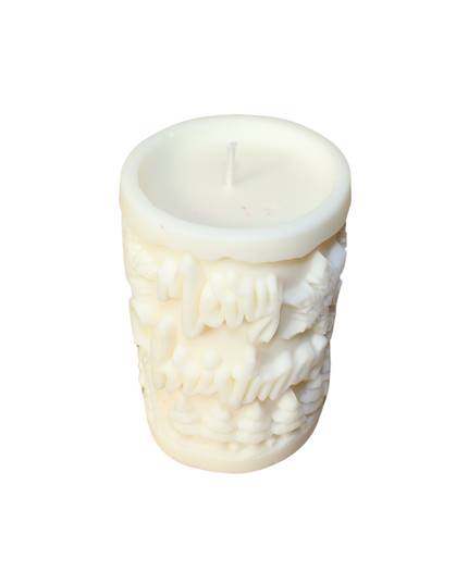 Christmas Relief – Lumânare artizanală / Handmade Candle / Bougie artisanale / Lumânare artizanală / Vela artesanal