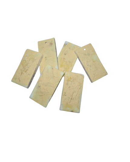 Set 6 plăcuțe parfumate naturale – Ceară bio de soia cu coajă de lămâie