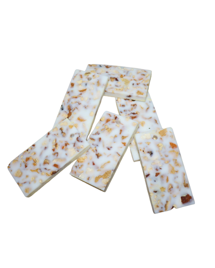 Set 6 plăcuțe parfumate naturale – Ceară de soia bio cu coajă de portocală