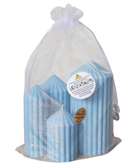 Velvet Glow Collection 4 pièces – Bougie artisanale / Handmade Candle / Bougie artisanale / Lumânare artizanală / Vela artesanal