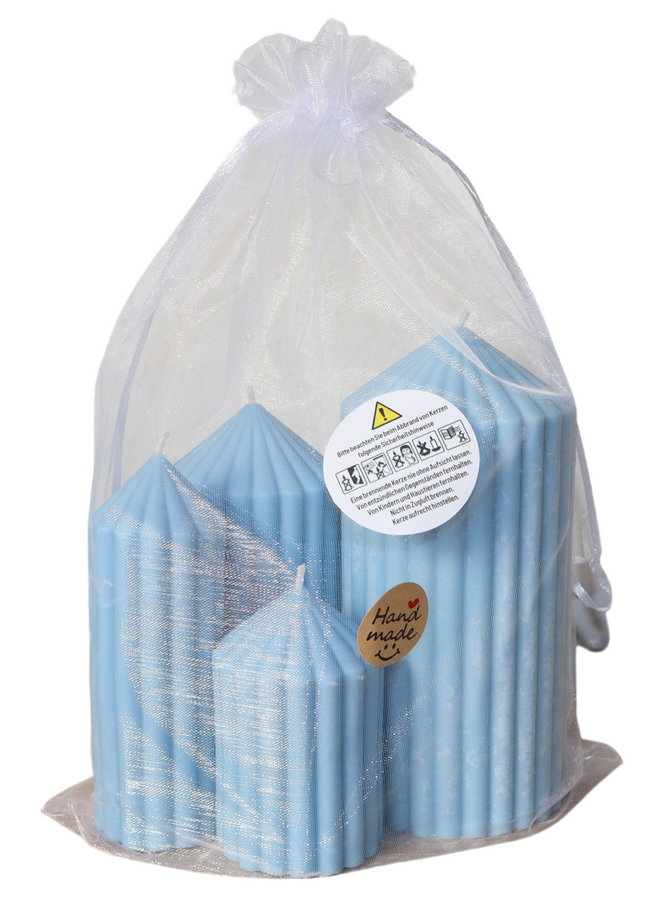 Velvet Glow Collection 4er SET – Handgefertigte Kerze / Handmade Candle / Bougie artisanale / Lumânare artizanală / Vela artesanal