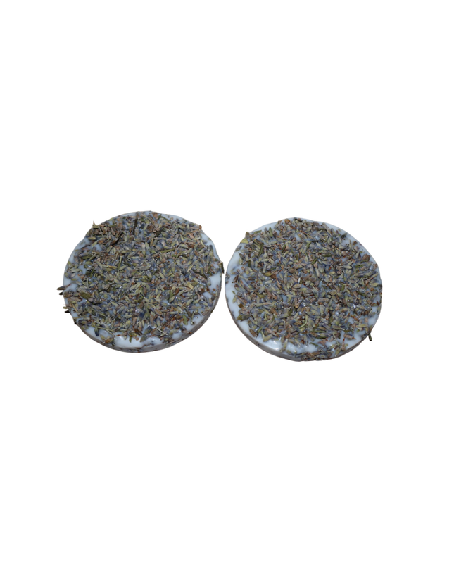 Natürlicher Duftstein 2er SET – Bio-Sojawachs mit Lavendel