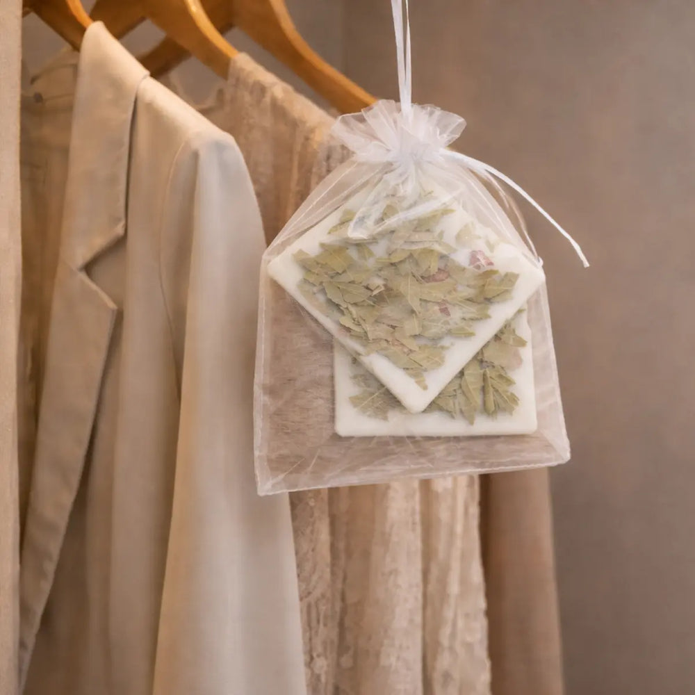 2er Set Sojawachs Duftplättchen mit Eukalyptus für Schrank und Schublade Aromaduft online kaufen