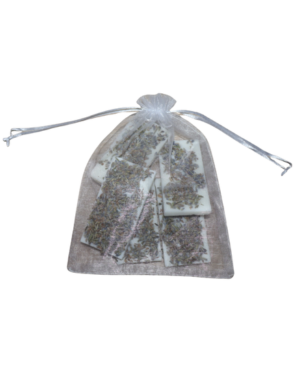 Set 5 plăcuțe parfumate naturale – Ceară de soia bio cu flori de lavandă