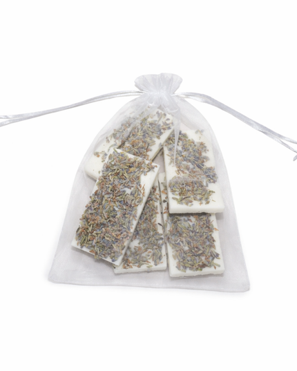 Natural Scented Tablets Set of 5 – Organic Soy Wax with Lavender Blossoms