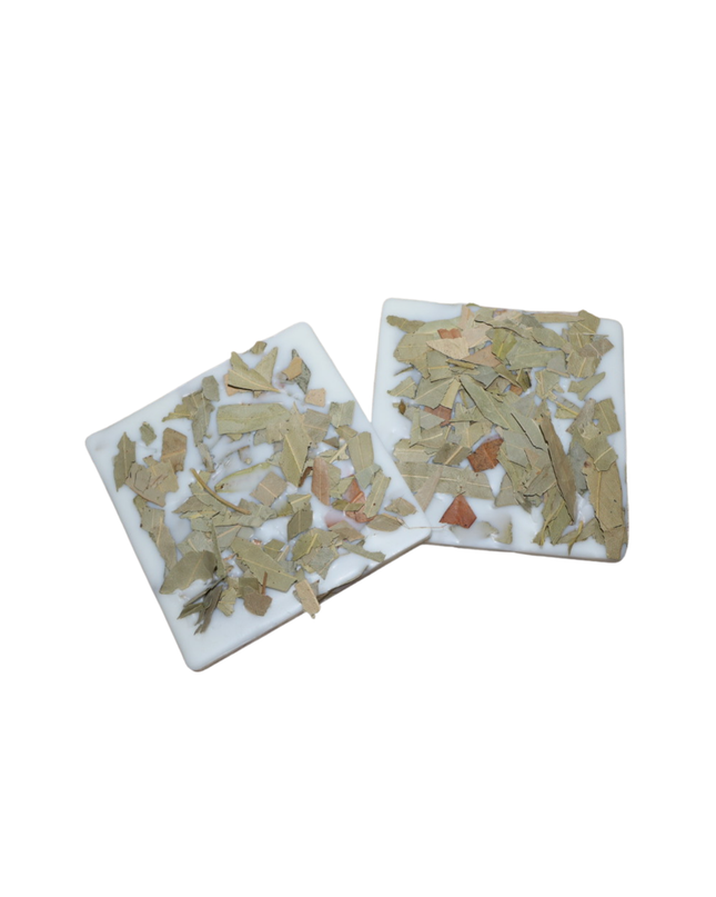 Natürliche Duftplättchen 2er SET – Bio-Sojawachs mit Eukalyptusblättern