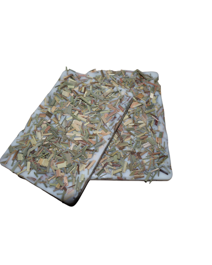 Plăcuțe parfumate naturale set de 2 – Ceară de soia organică cu lemongrass