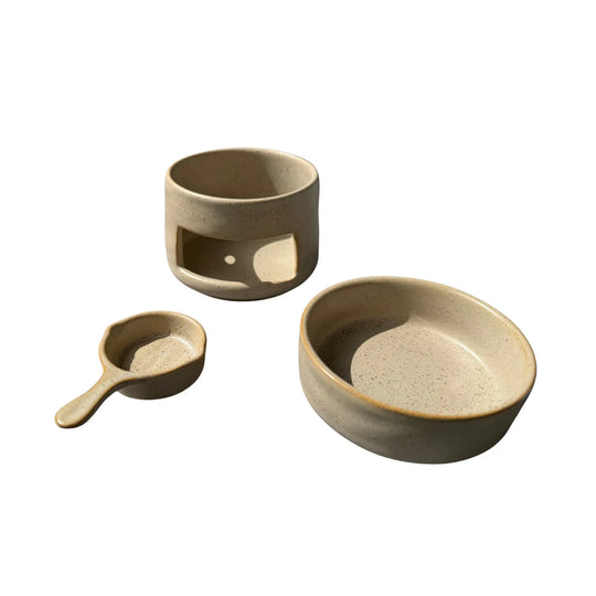 Carmen’s Duftlampe / Schmelzer – Keramik Wax Melt Burner für Duftwachs