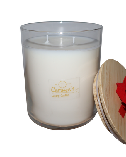 Bougie parfumée de luxe à la cire de coco – Bougie artisanale / Handmade Candle / Bougie artisanale / Lumânare artizanală / Vela artesanal