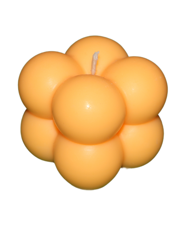 Bubble - Design Small 4er SET – Handgefertigte Kerze / Handmade Candle / Bougie artisanale / Lumânare artizanală / Vela artesanal