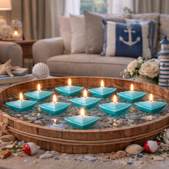 Fisher´s Flame 10er SET  – Handgefertigte Kerze / Handmade Candle / Bougie artisanale / Lumânare artizanală / Vela artesanal