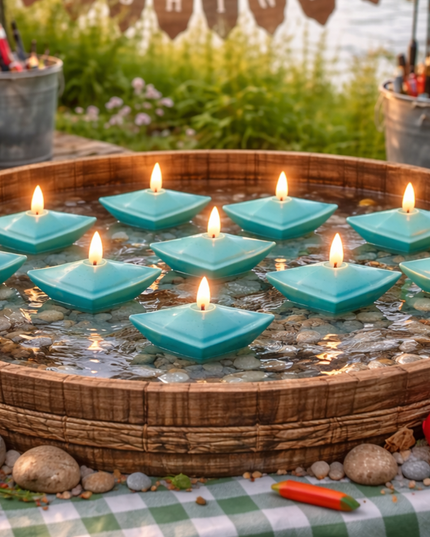 Fisher’s Flame 10-Piece Set – Handcrafted Candle / Handmade Candle / Bougie artisanale / Lumânare artizanală / Vela artesanal