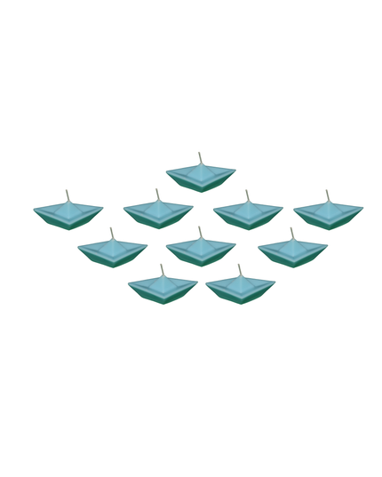 Fisher´s Flame 10er SET  – Handgefertigte Kerze / Handmade Candle / Bougie artisanale / Lumânare artizanală / Vela artesanal