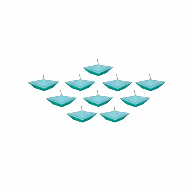 Fisher´s Flame 10er SET  – Handgefertigte Kerze / Handmade Candle / Bougie artisanale / Lumânare artizanală / Vela artesanal