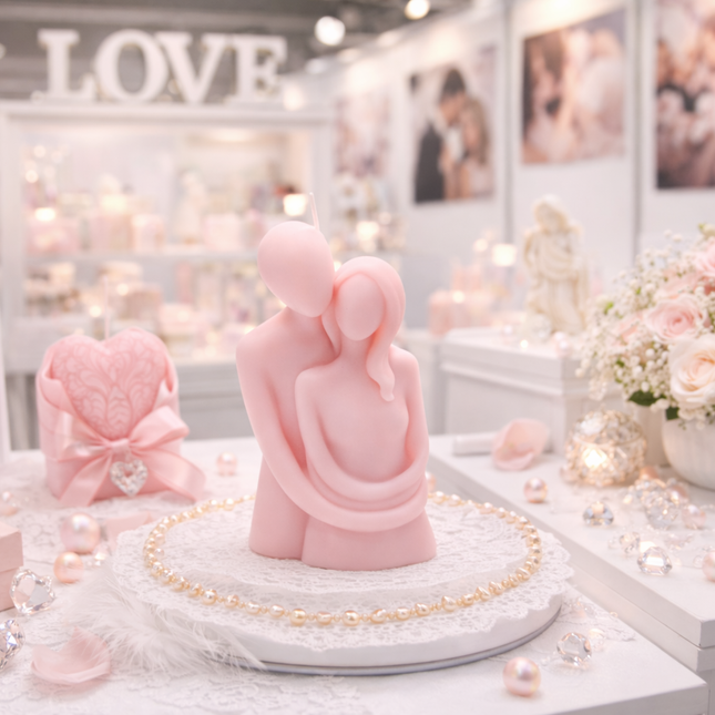 Bound by Love – Handgefertigte Kerze / Handmade Candle / Bougie artisanale / Lumânare artizanală / Vela artesanal