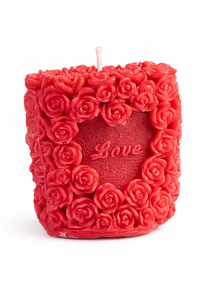 Blossoming Love – Handcrafted Candle / Handmade Candle / Bougie artisanale / Lumânare artizanală / Vela artesanal