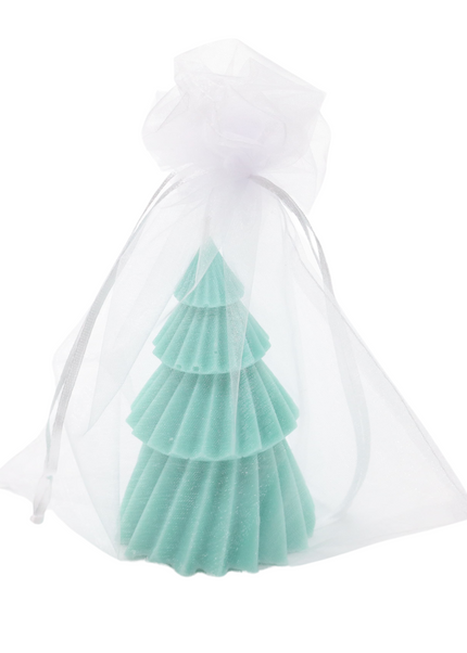 Christmas Tree design – Handcrafted candle / Handmade candle / Bougie artisanale / Lumânare artizanală / Vela artesanal