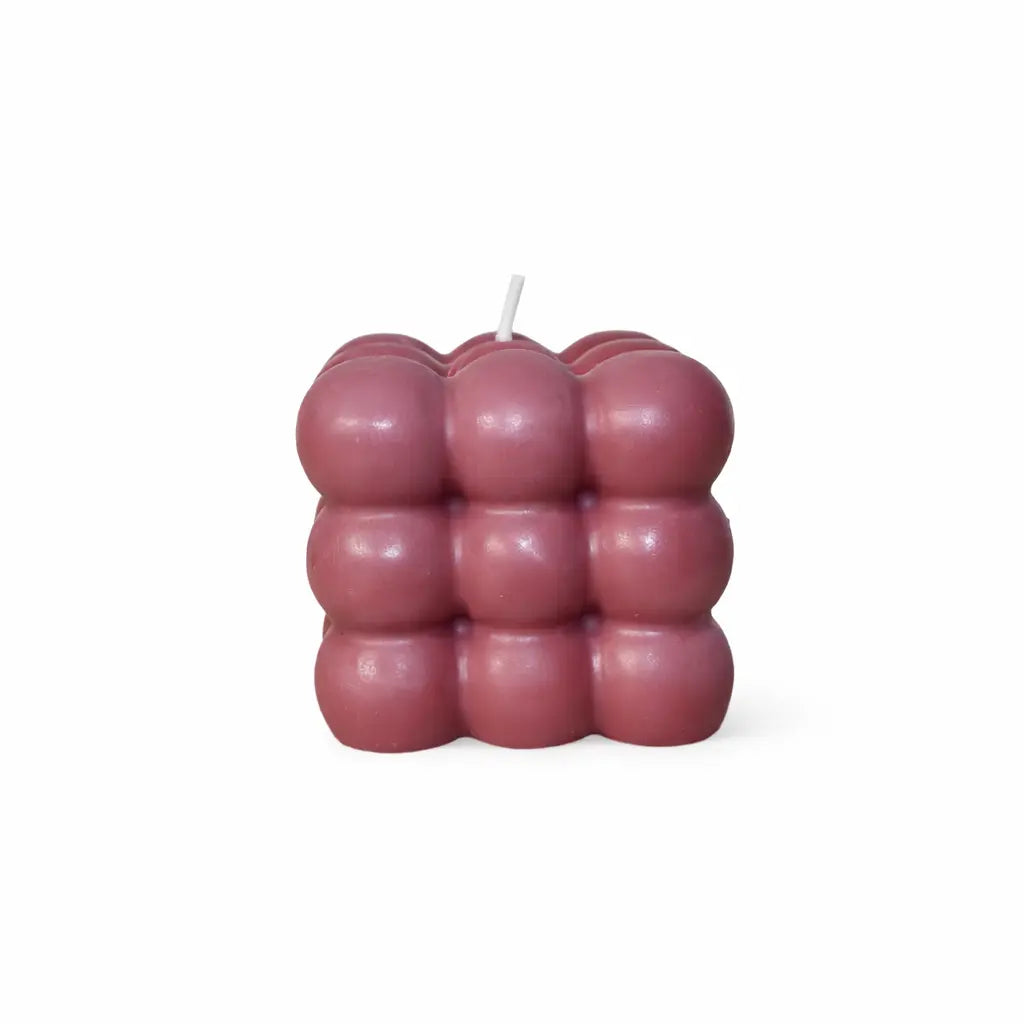Sojawachs Duftkerze Bubble mit Lavendelduft dekorative Design Aromakerze online kaufen