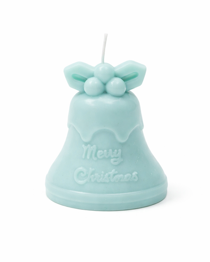 Christmas bell design – Handcrafted candle / Handmade candle / Bougie artisanale / Lumânare artizanală / Vela artesanal