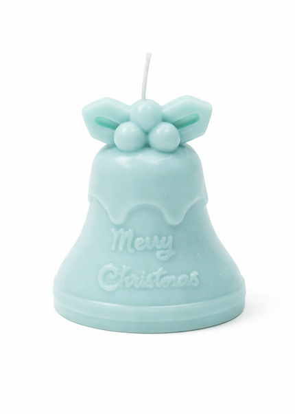 Christmas bell design – Handcrafted candle / Handmade candle / Bougie artisanale / Lumânare artizanală / Vela artesanal
