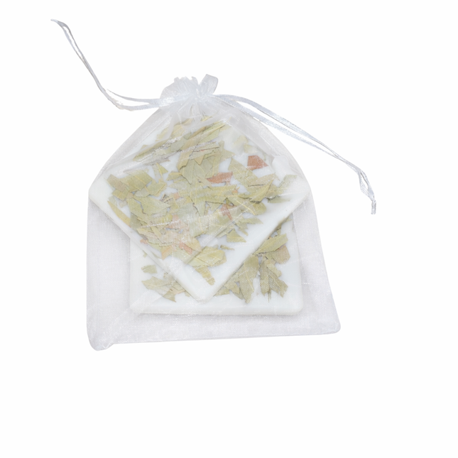 Natürliche Duftplättchen 2er SET – Bio-Sojawachs mit Eukalyptusblättern