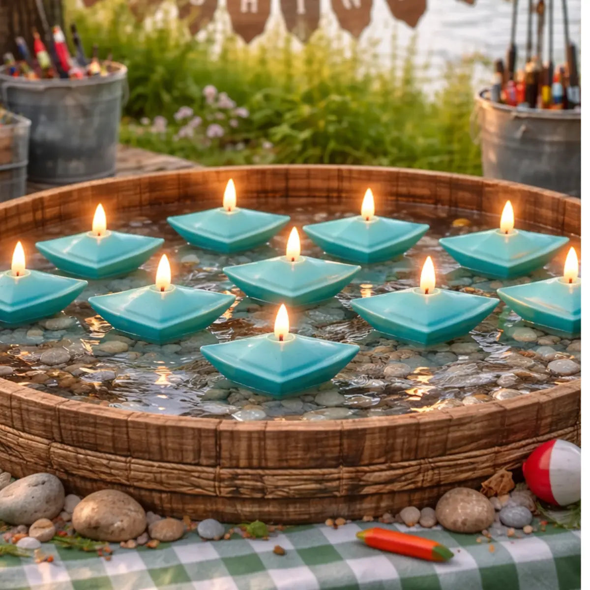 Fischerflamme 10er Set Sojawachs Duftkerzen mit Vanilleduft Premium online kaufen