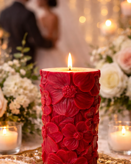 Floral Dream – Handcrafted Candle / Handmade Candle / Bougie artisanale / Lumânare artizanală / Vela artesanal