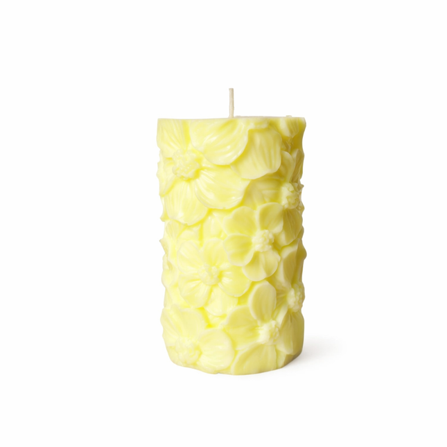 Floral Dream – Handgefertigte Kerze / Handmade Candle / Bougie artisanale / Lumânare artizanală / Vela artesanal