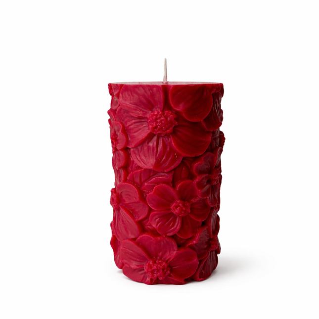 Floral Dream – Handgefertigte Kerze / Handmade Candle / Bougie artisanale / Lumânare artizanală / Vela artesanal