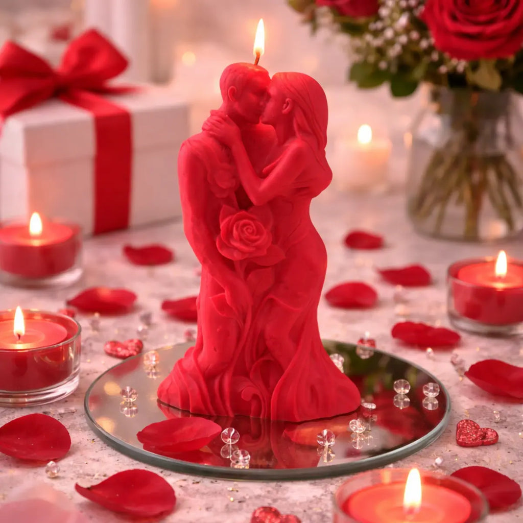 Sojawachs Duftkerze Forever Together mit Vanilleduft romantische Paar Kerze Aromakerze online kaufen