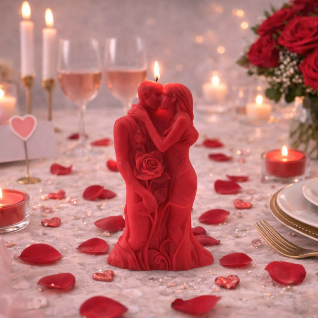 Forever Together  – Handgefertigte Kerze / Handmade Candle / Bougie artisanale / Lumânare artizanală / Vela artesanal