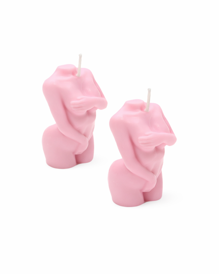 Woman’s Torso set of 2 – Handcrafted Candle / Handmade Candle / Bougie artisanale / Lumânare artizanală / Vela artesanal