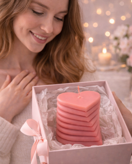 Layers of LOVE – Handcrafted Candle / Handmade Candle / Bougie artisanale / Lumânare artizanală / Vela artesanal