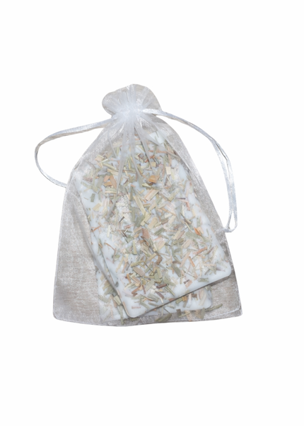Natural Scented Tablets 2-Piece Set – Organic Soy Wax with Lemongrass