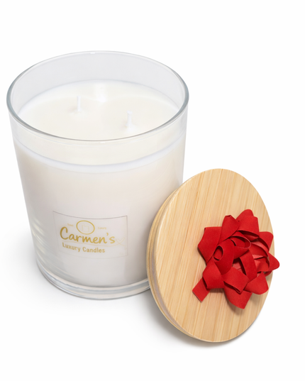 Luxurious Coconut Wax Scented Candle – Handcrafted Candle / Handmade Candle / Bougie artisanale / Lumânare artizanală / Vela artesanal