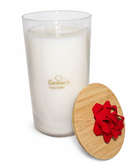 Luxurious Coconut Wax Scented Candle – Handcrafted Candle / Handmade Candle / Bougie artisanale / Lumânare artizanală / Vela artesanal