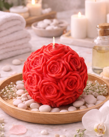 Passion Bloom – Handcrafted Candle / Handmade Candle / Bougie artisanale / Lumânare artizanală / Vela artesanal