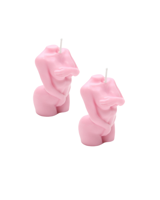 Woman´s Torso 2er SET – Handgefertigte Kerze / Handmade Candle / Bougie artisanale / Lumânare artizanală / Vela artesanal
