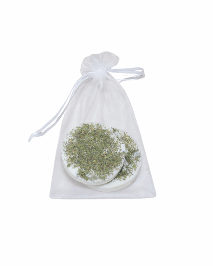 Natural Scented Tablets 2-Piece Set – Organic Soy Wax with Peppermint