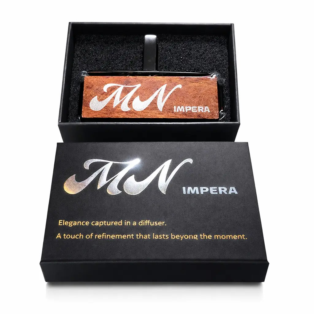 MN IMPERA – Luxus Auto-Diffusor aus Holz (inkl. 3ml Kapsel)