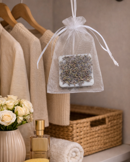 Natural Scented Tablets Set of 2 – Organic Soy Wax with Lavender