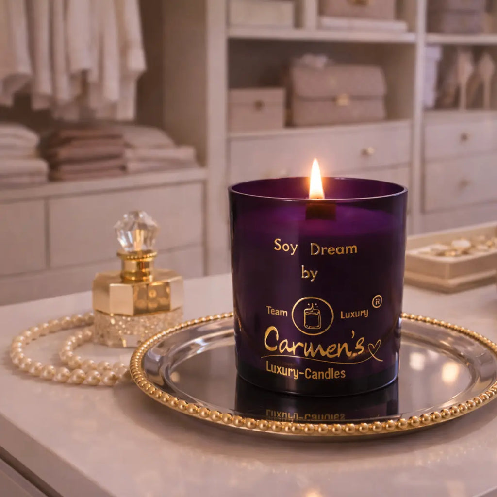 Sojawachs Duftkerze Soy Dream mit Vanilleduft Premium Aromakerze dekorative Kerze online kaufen