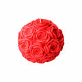 Sojawachs Duftkerze Passion Bloom mit Vanilleduft Blumenball Premium dekorative Aromakerze online bestellen