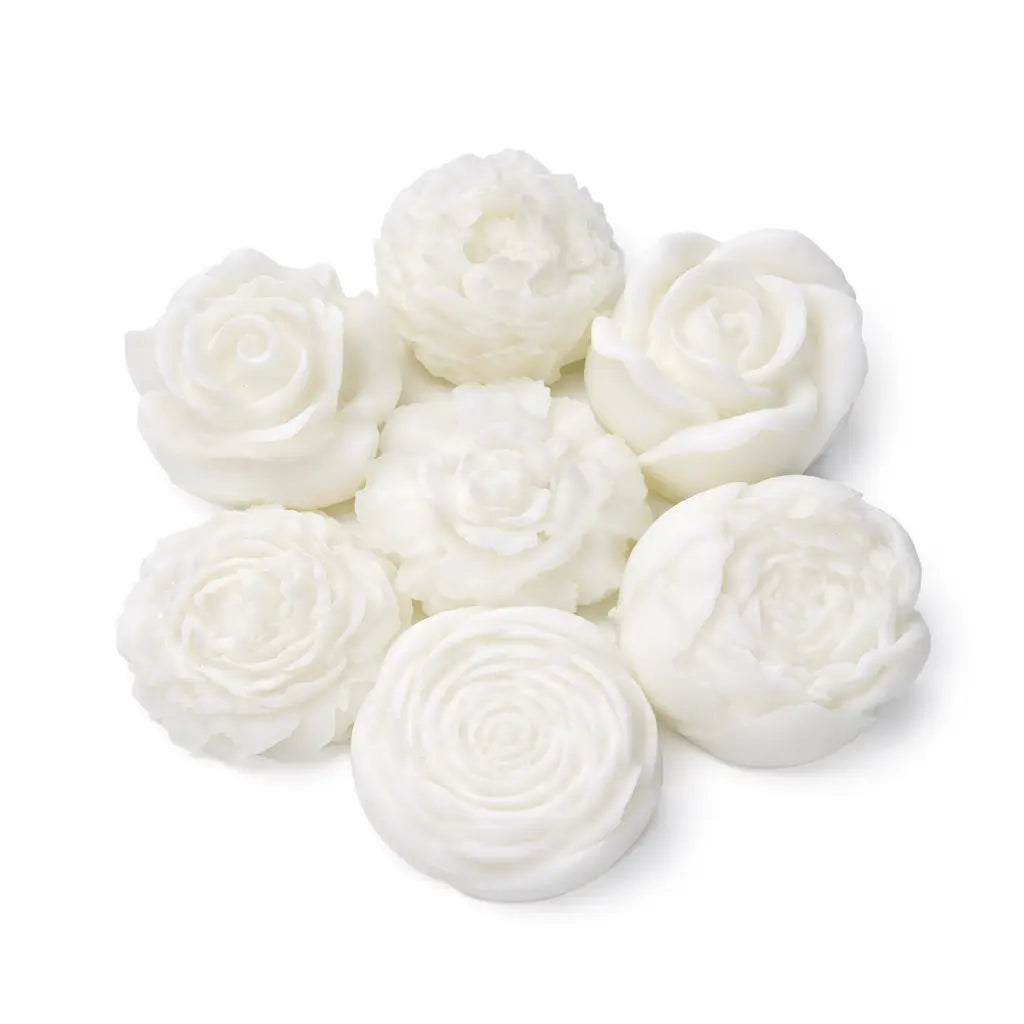 Sojawachs Duftwachs 7er Set mit Rosenduft Wachsschmelz Aromawachs Premium online kaufen