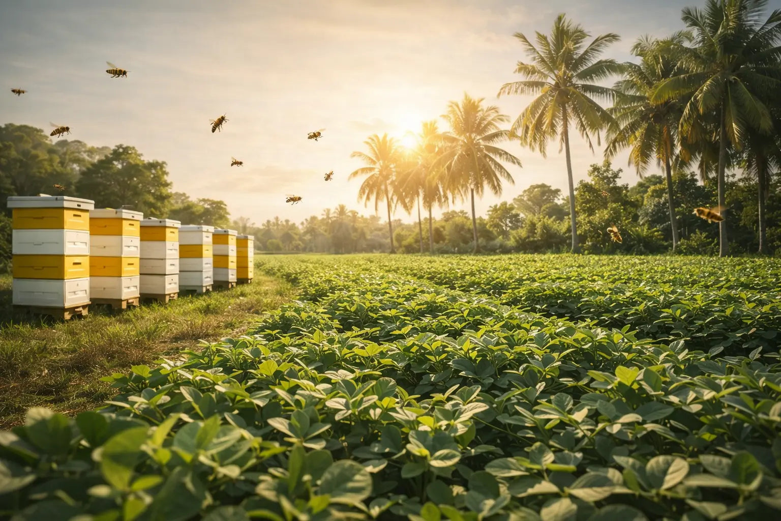 Nachhaltige Kerzenproduktion aus Sojawachs Kokoswachs und Bienenwachs 
