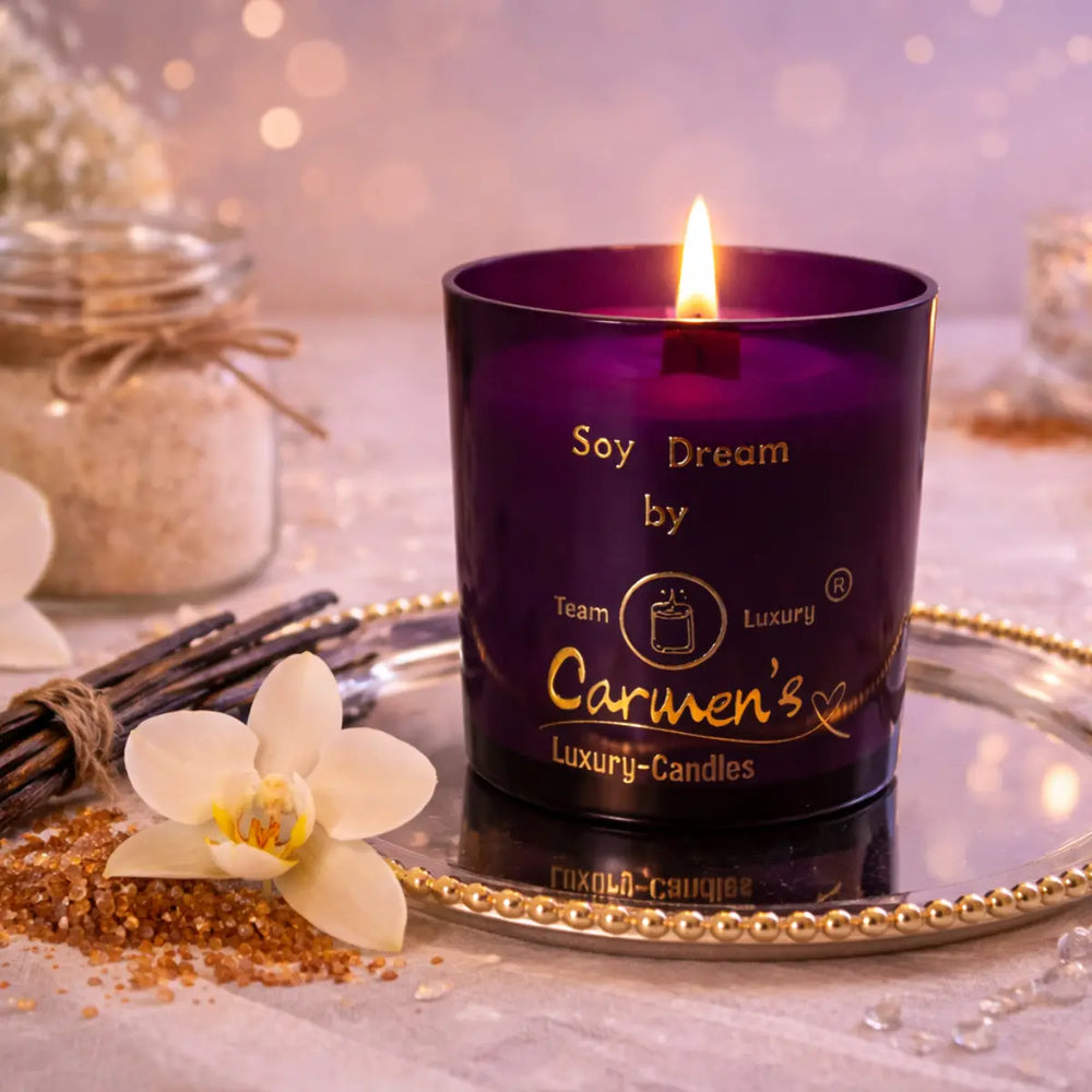 Sojawachs Duftkerze Soy Dream mit Vanilleduft dekorative Kerze Aromakerze online kaufen