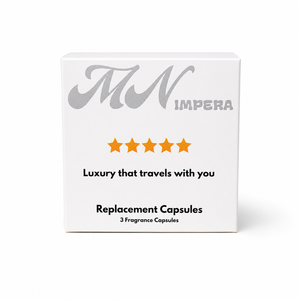 MN IMPERA Luxury Car Diffuser – Lavandel Replacement Capsules (3 x 3 ml)